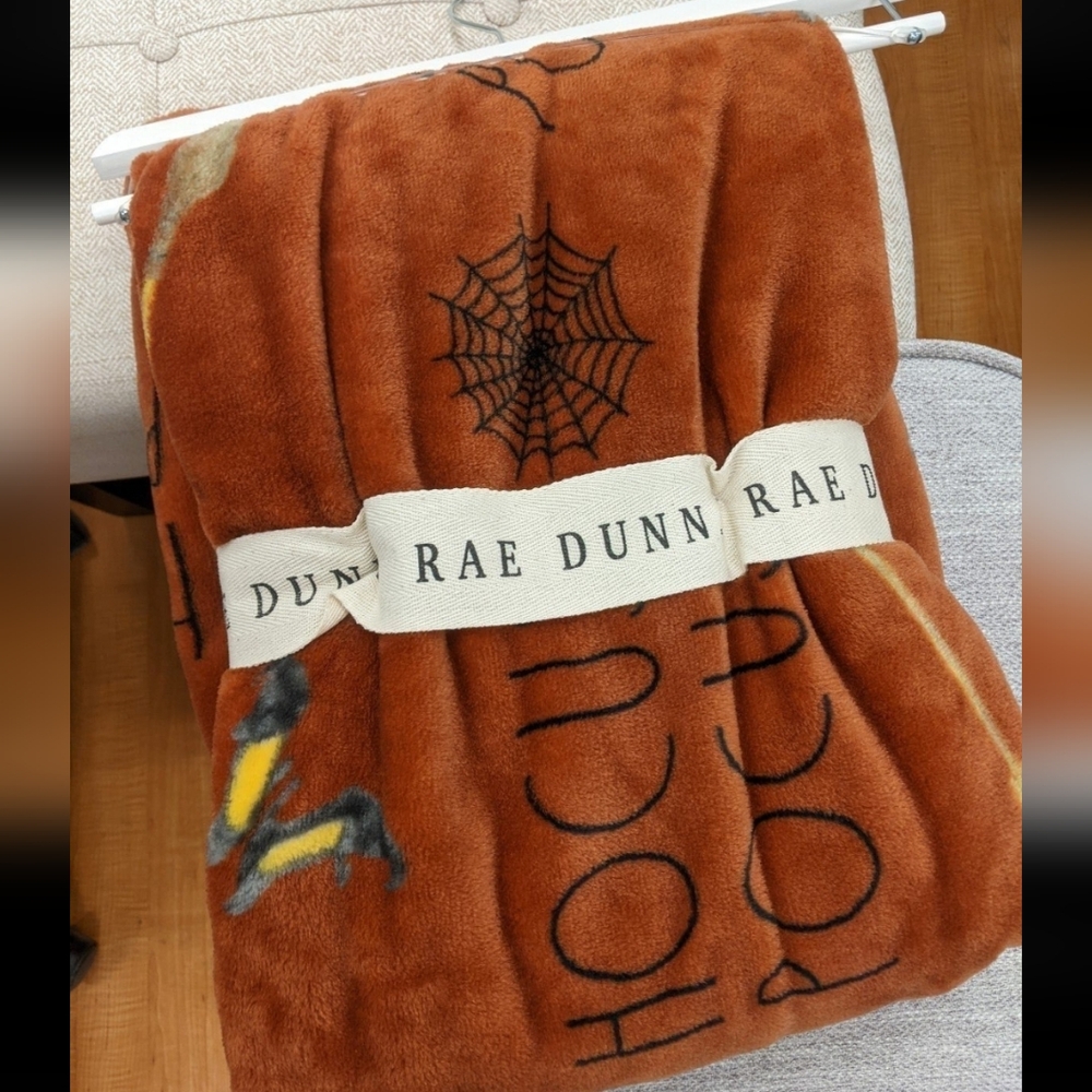 Rae Dunn halloween hocus pocus throw blanket